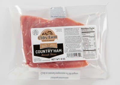 Country Ham Biscuit Slices – 6 oz.