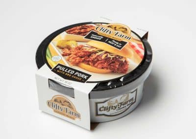 Pulled Pork BBQ – Sauced – 16 oz.